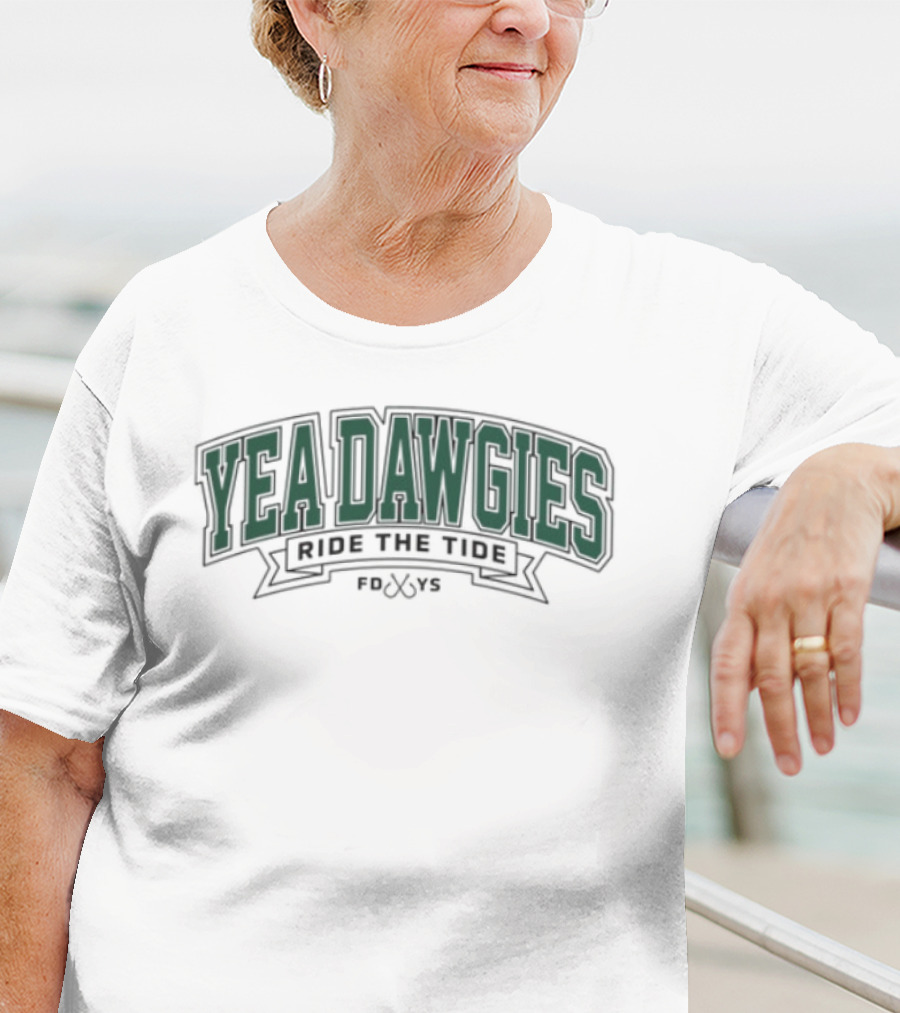 "Yea Dawgies Ride The Tide Showdown Spirit" T-Shirt