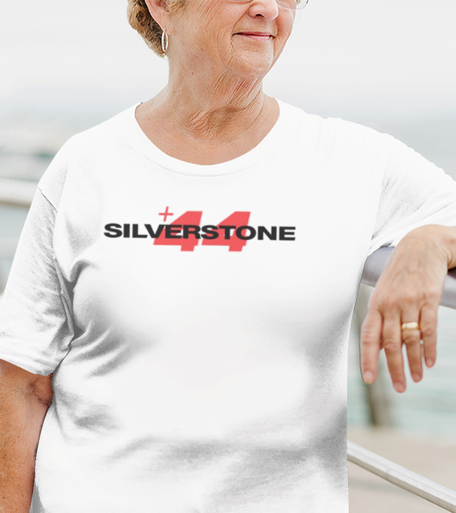 Silverstone 2025 +44 Racing Event Red Black T-Shirt