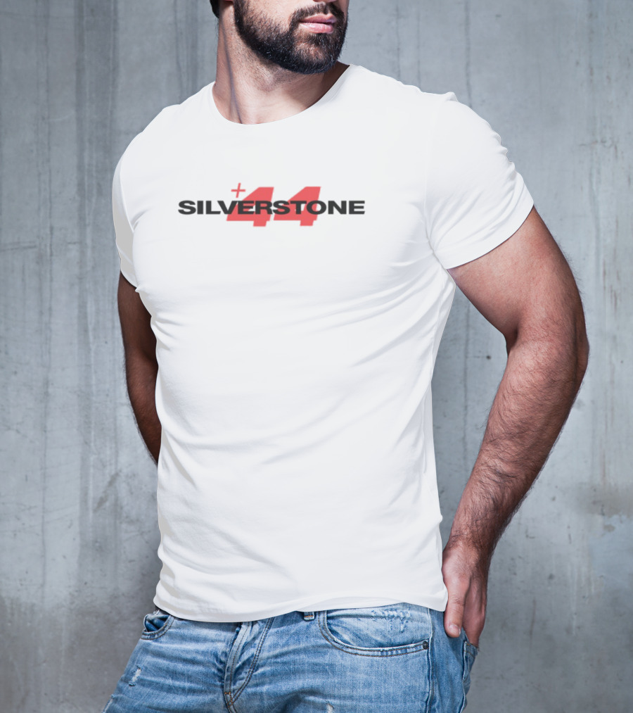 Silverstone 2025 +44 Racing Event Red Black T-Shirt