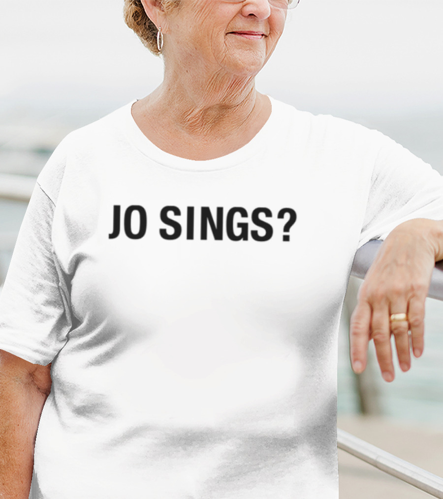 Jo Sings Question Mark Limited Edition T-Shirt