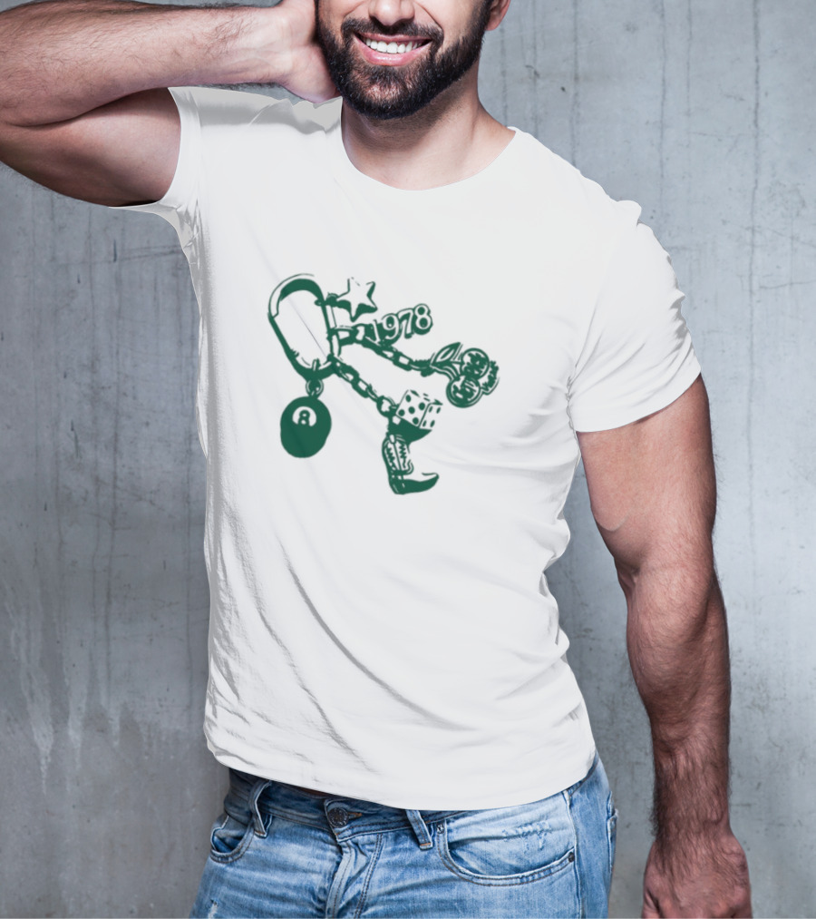 Limted Cherry Pick Vintage 1978 Pride Smiley Keychain Retro Nostalgia T-Shirt