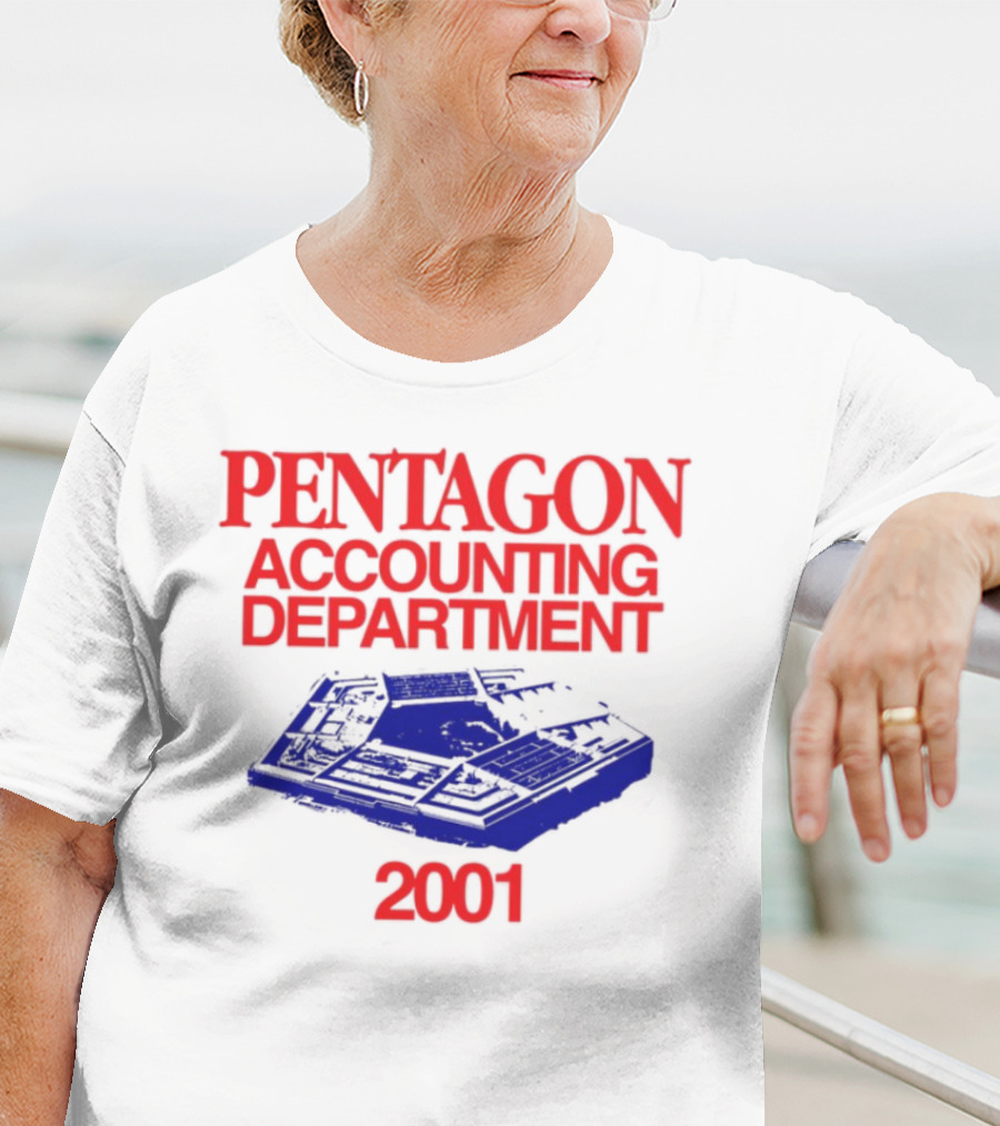 Pentagon Accounting Department 2001 T-Shirt