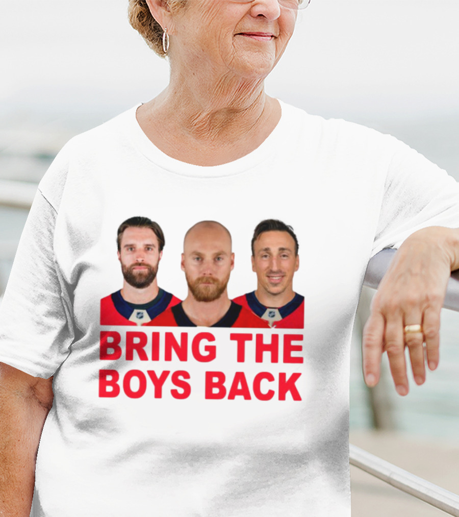 Bring The Boys Back Hockey Players Team Reunion Sports Fans T-Shirt