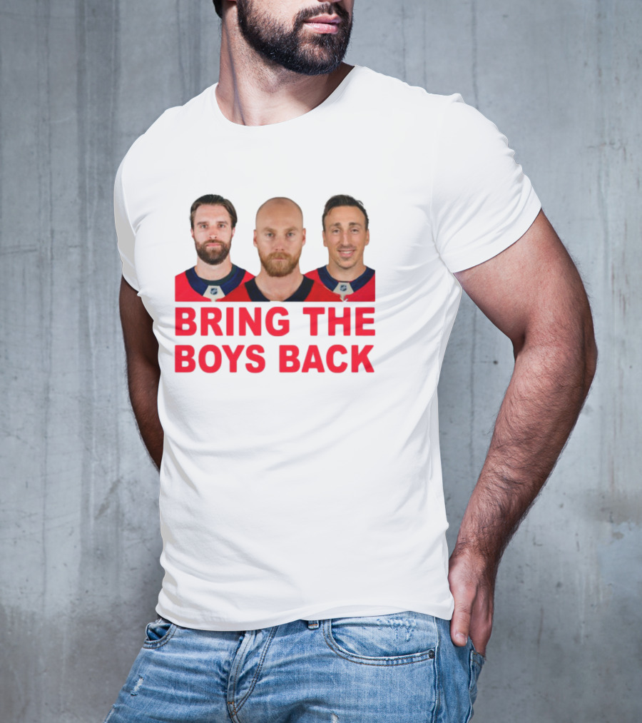Bring The Boys Back Hockey Players Team Reunion Sports Fans T-Shirt