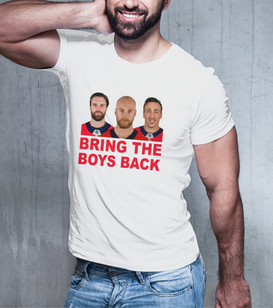 Bring The Boys Back Hockey Players Team Reunion Sports Fans T-Shirt