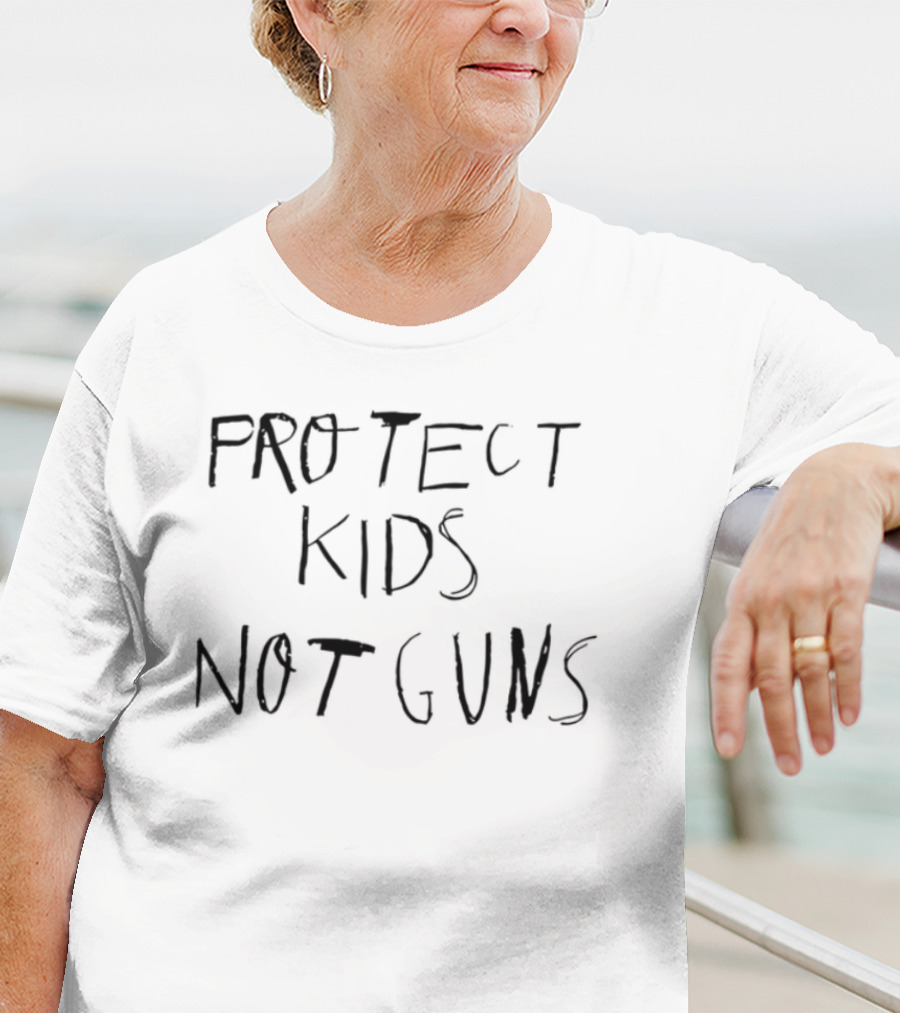 Giannis Antetokounmpo Protect Kids Not Guns Message T-Shirt