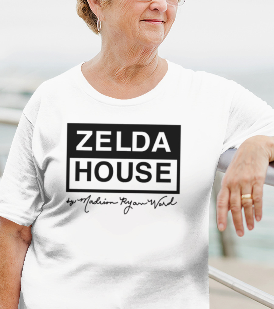 Limited Zelda House Black Triforce Pattern By Madison Ryann Ward T-Shirt