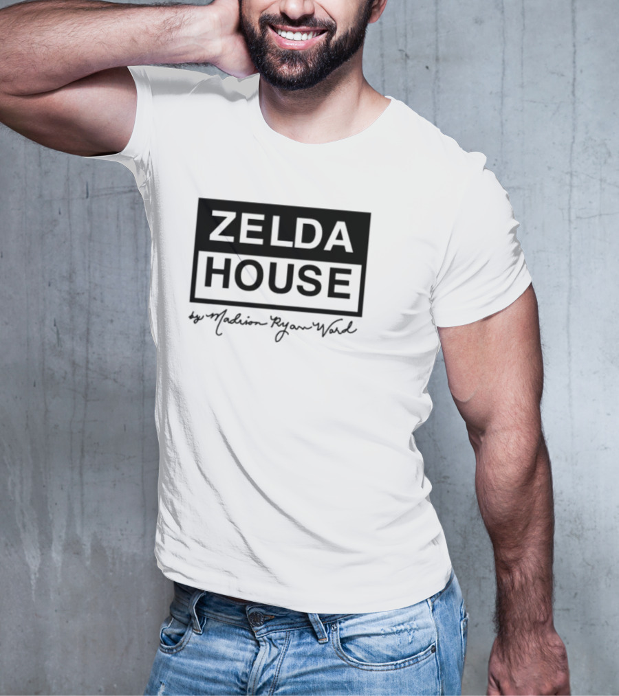 Limited Zelda House Black Triforce Pattern By Madison Ryann Ward T-Shirt