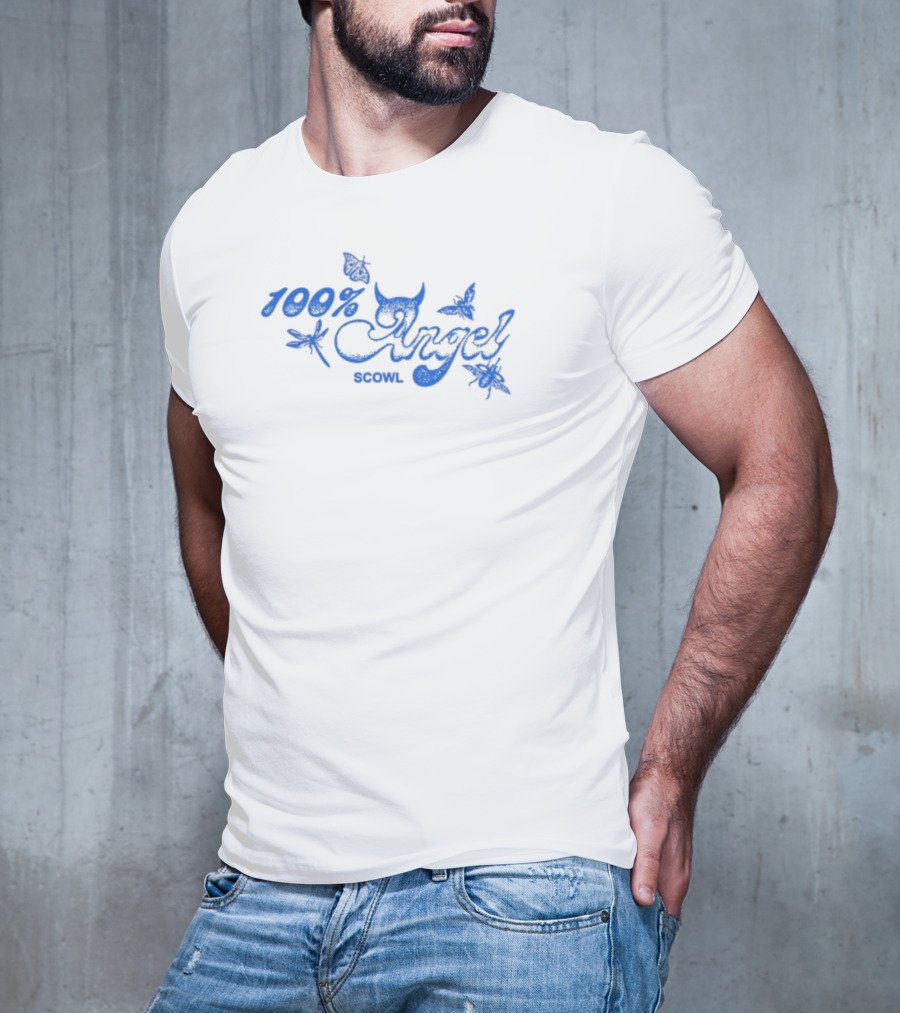 100 Angel Scowl Butterflies And Dragonfly Horns T-Shirt