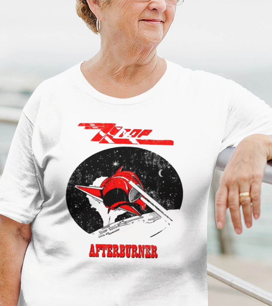 ZZ Top Afterburner Space Theme Retro 1985 T-Shirt