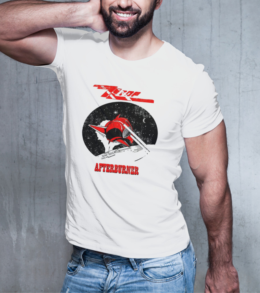 ZZ Top Afterburner Space Theme Retro 1985 T-Shirt