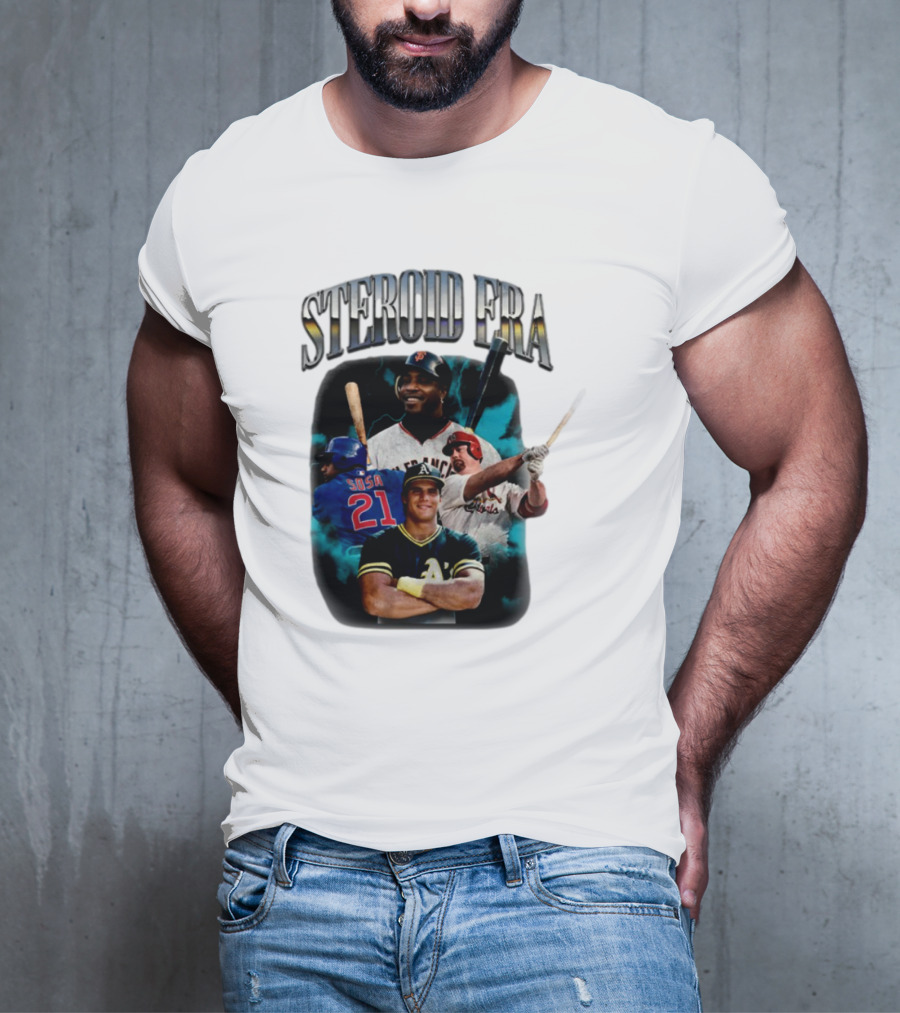 Almost Friday Steroid Era Giants Cubs Athletics Hall Of Fame Legends T-Shirt