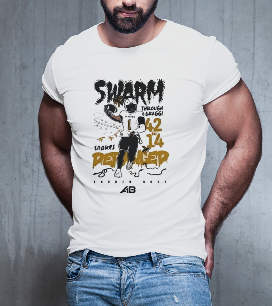 Andrew Body Alabama State University Petanged 42 14 T-Shirt