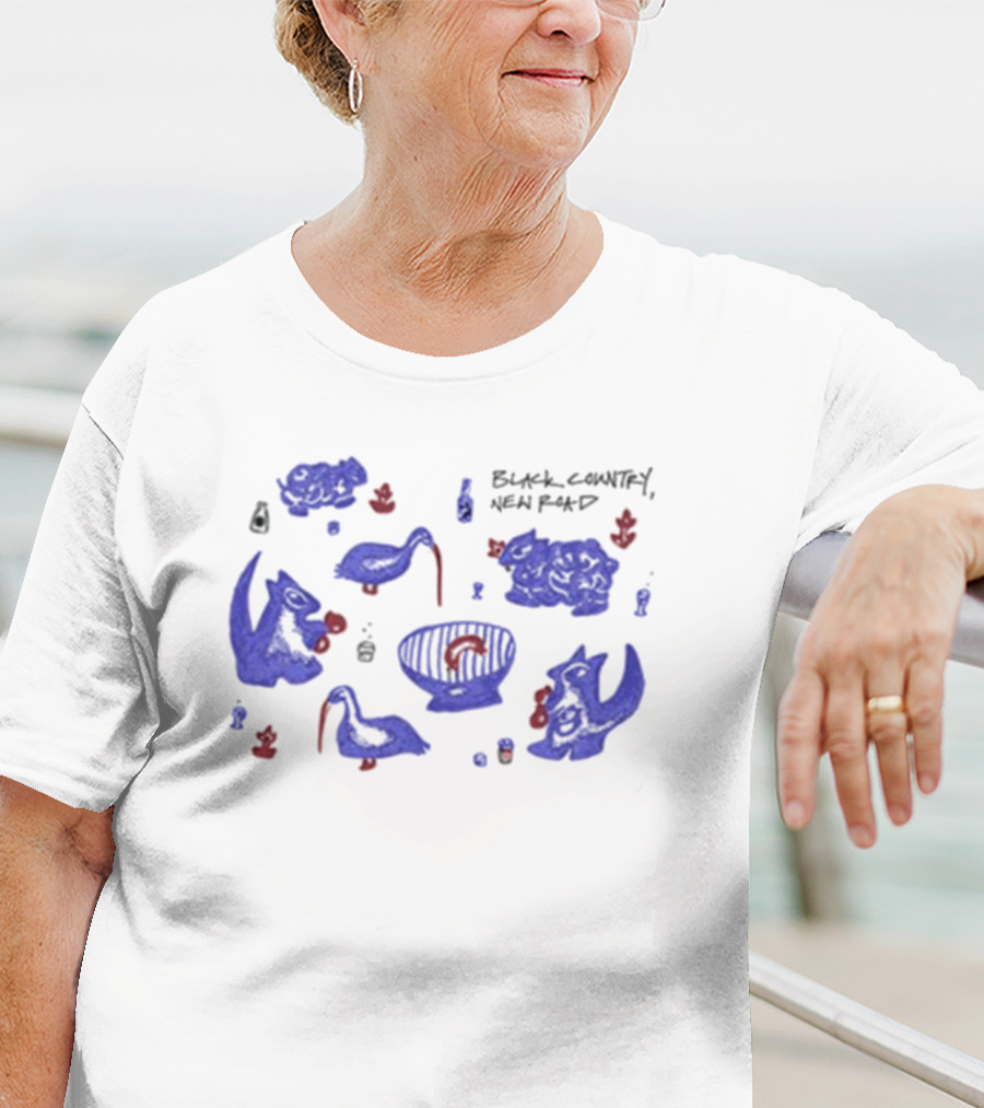 Black Country New Road AU NZ Picnic Animals And Barbecue Theme T-Shirt