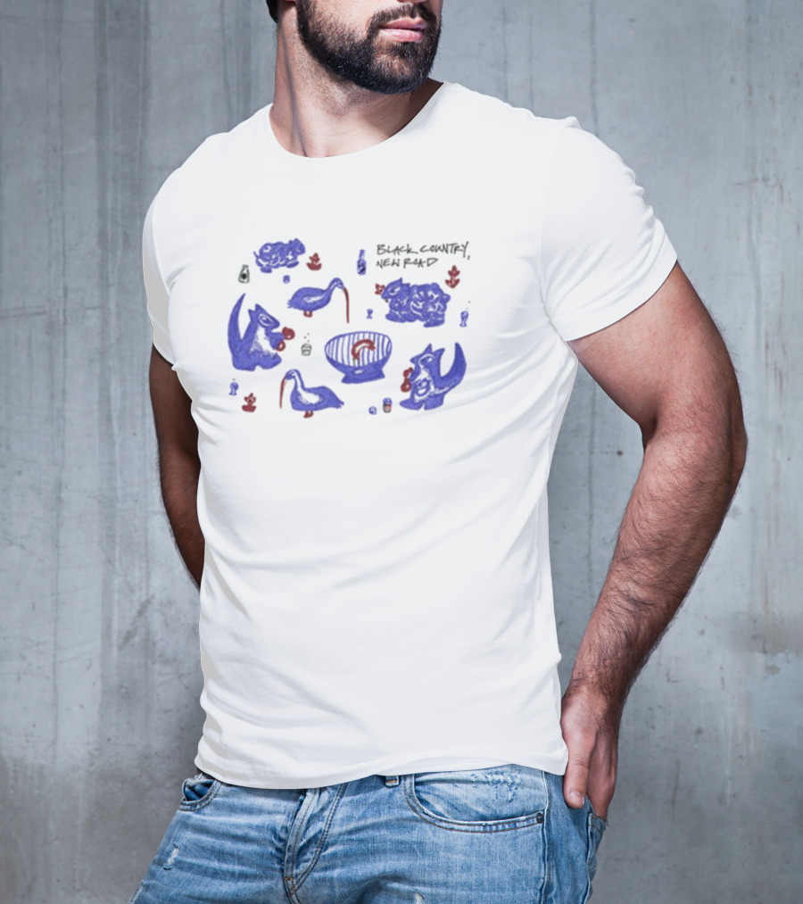 Black Country New Road AU NZ Picnic Animals And Barbecue Theme T-Shirt