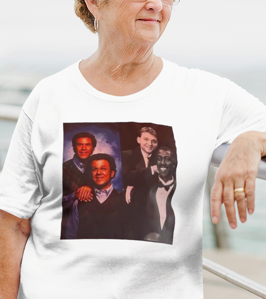 Brennan Dale School Picture Step Brothers Inspired Collage T-Shirt