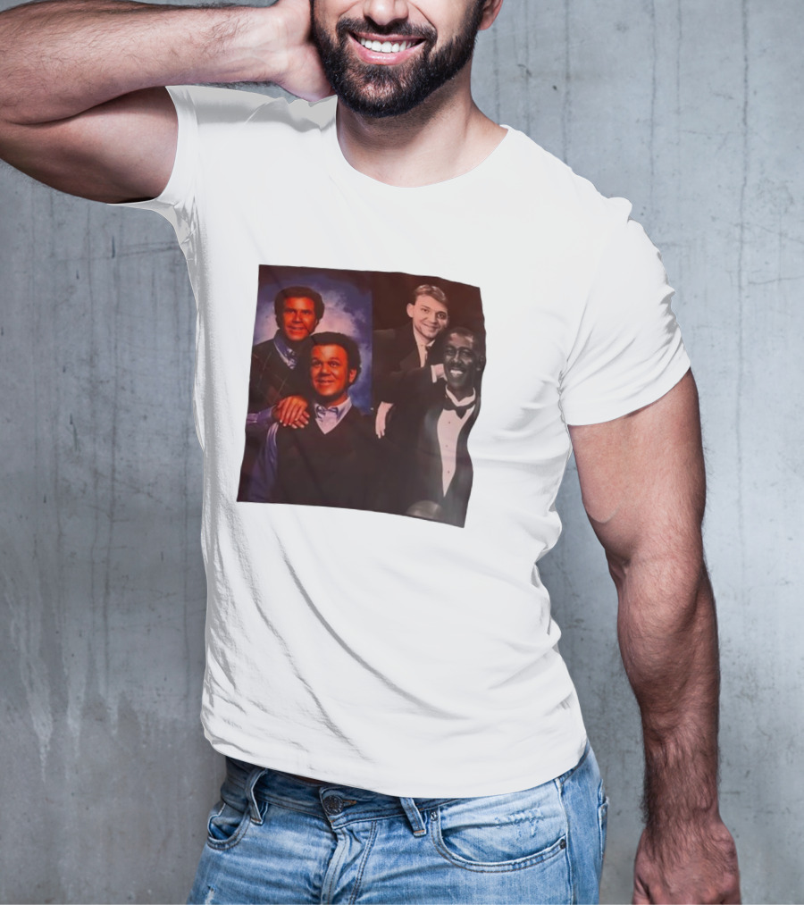 Brennan Dale School Picture Step Brothers Inspired Collage T-Shirt