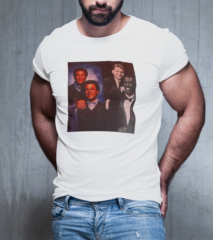 Brennan Dale School Picture Step Brothers Inspired Collage T-Shirt