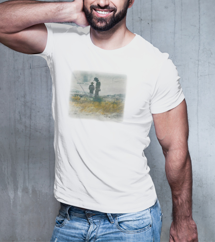 Brokeback Mountain Just Like This Always Cowboy Silhouette Landscape T-Shirt