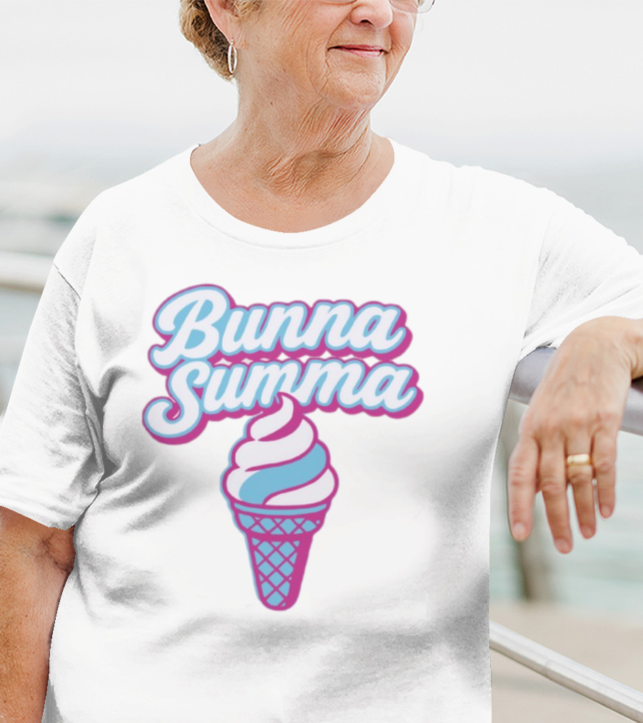 Bunna Summa Ice Cream Cone T-Shirt