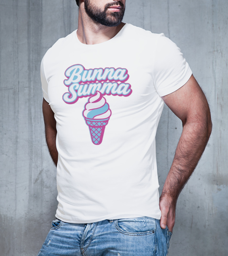 Bunna Summa Ice Cream Cone T-Shirt