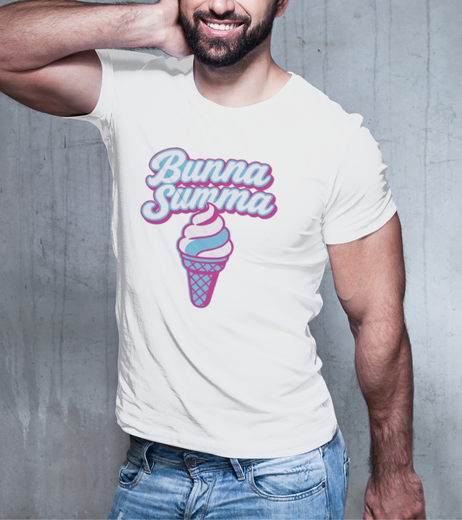 Bunna Summa Ice Cream Cone T-Shirt