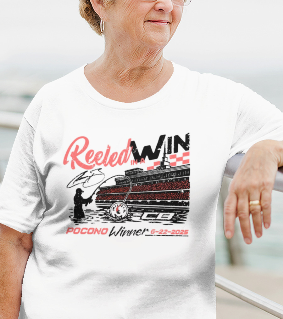 Chase Briscoe Reeled In Pocono Win 06-26-2022 T-Shirt