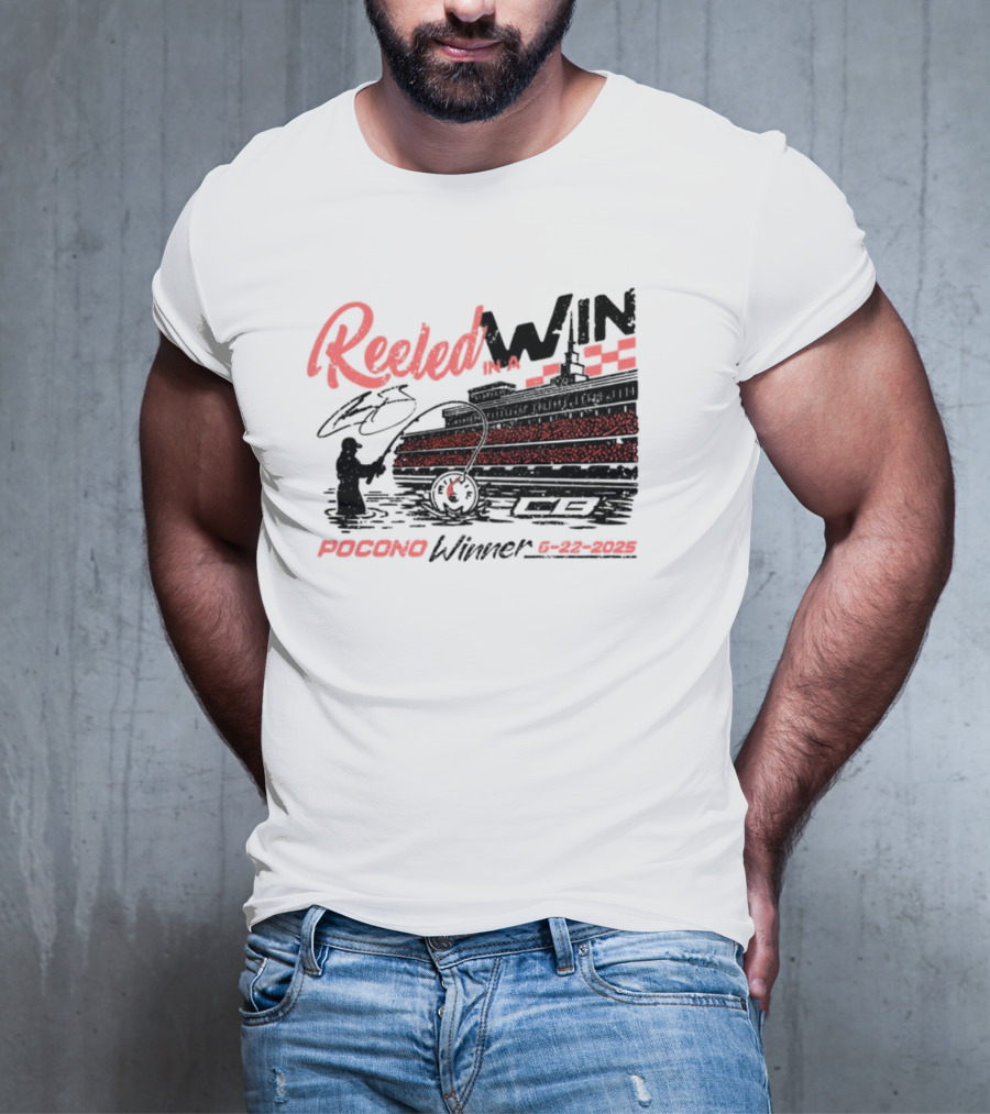 Chase Briscoe Reeled In Pocono Win 06-26-2022 T-Shirt
