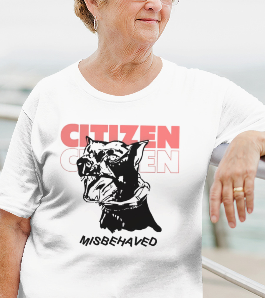 Citizen Misbehaved Classic Drama Iconic Style T-Shirt