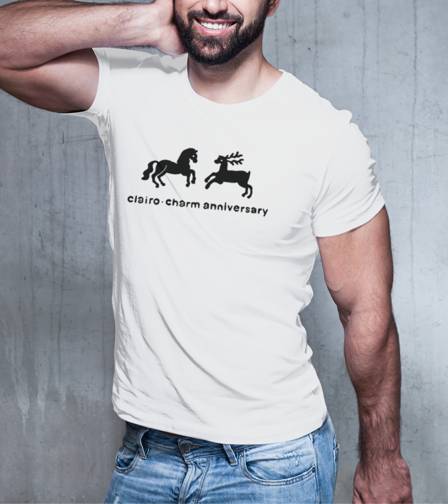 Clairo Charm Anniversary Lion And Horse Wildlife T-Shirt