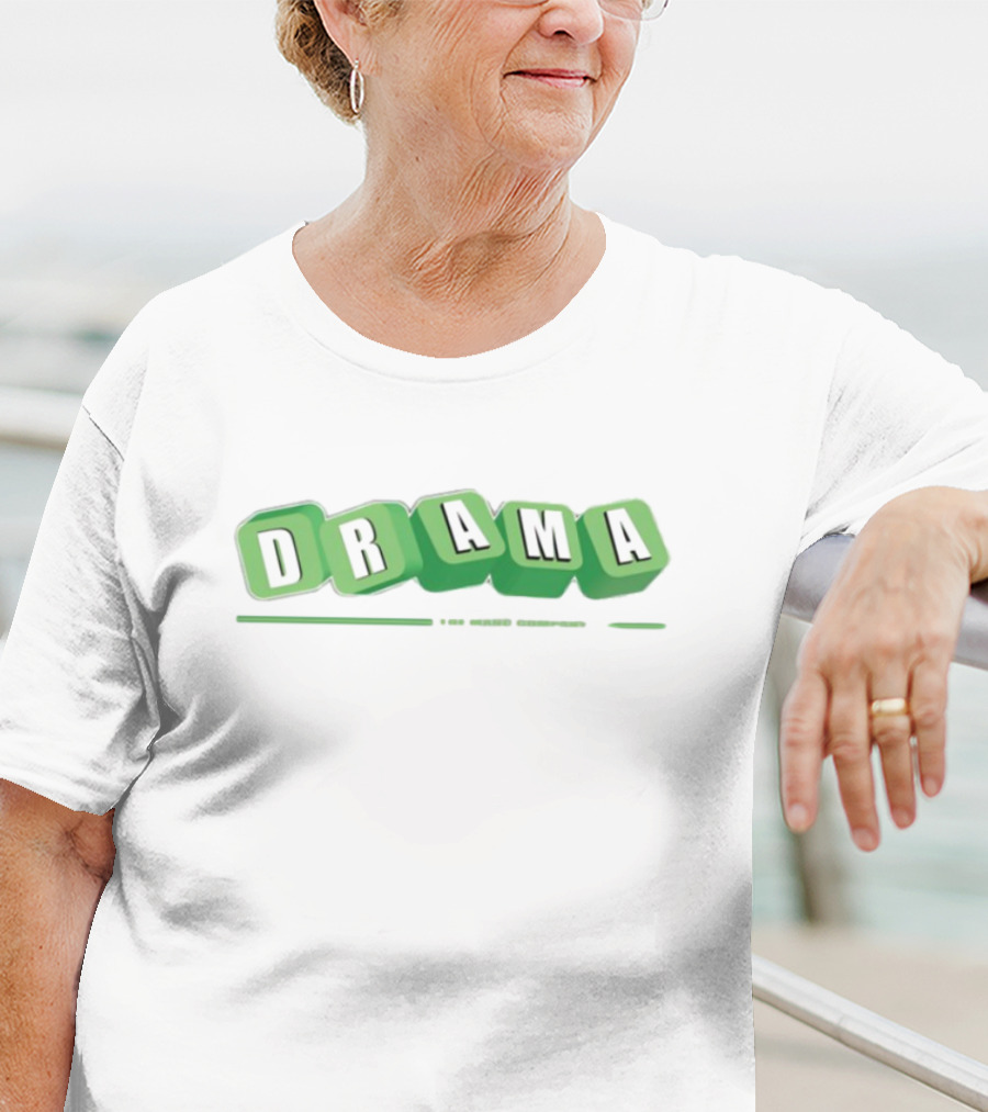 Drama Call Drama Cube Blocks Text T-Shirt