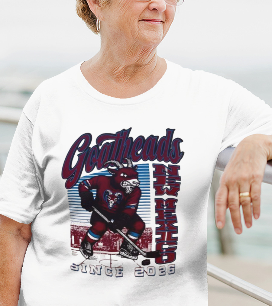 Goatheads New Mexico Hockey Since 2026 Hometown Pride Collection T-Shirt