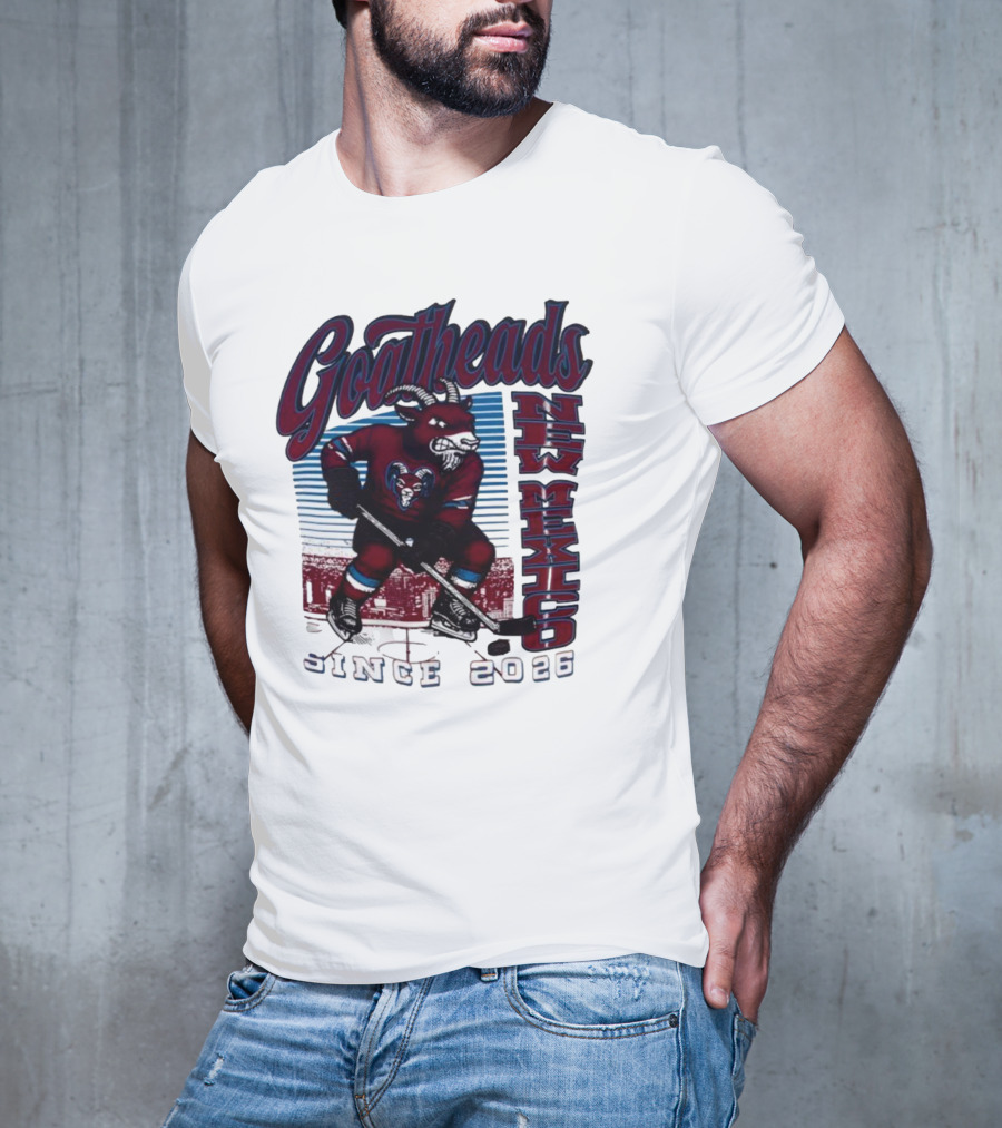 Goatheads New Mexico Hockey Since 2026 Hometown Pride Collection T-Shirt