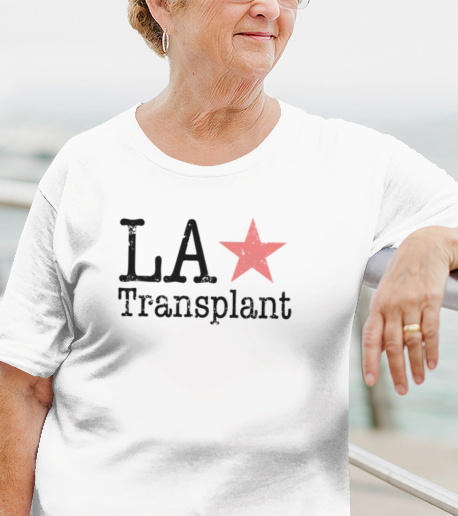 La Transplant Red Star California Style T-Shirt