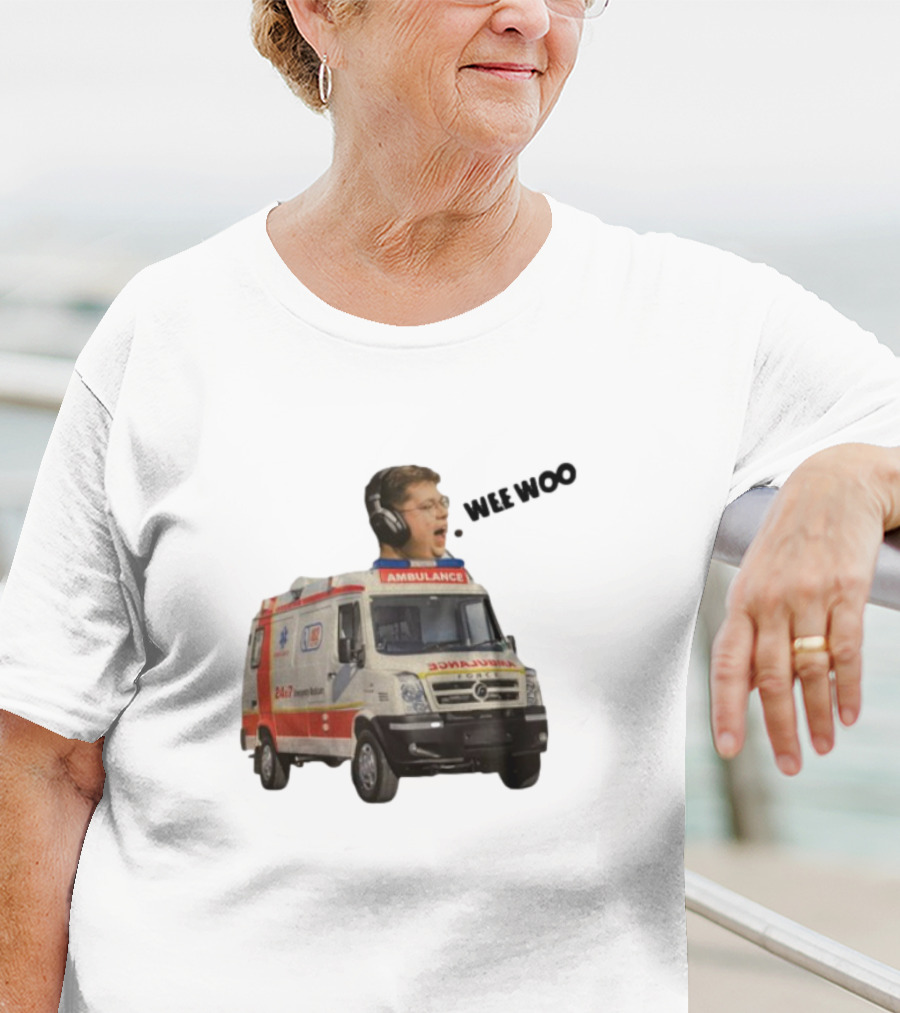 Karrigan Ambulance Wee Woo Finn Andersen Limited Edition T-Shirt