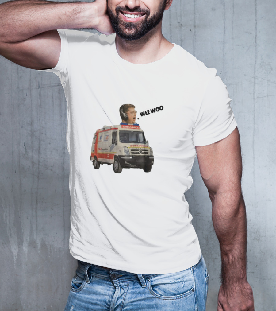 Karrigan Ambulance Wee Woo Finn Andersen Limited Edition T-Shirt