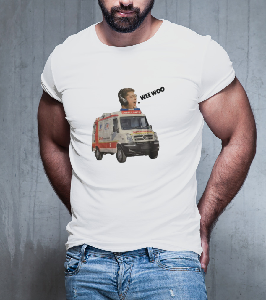 Karrigan Ambulance Wee Woo Finn Andersen Limited Edition T-Shirt