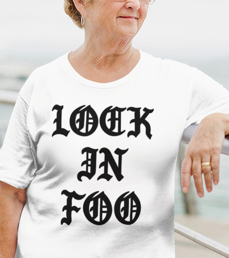 LOCK IN FOO Rock Metal Band Style T-Shirt