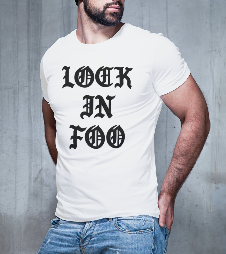 LOCK IN FOO Rock Metal Band Style T-Shirt