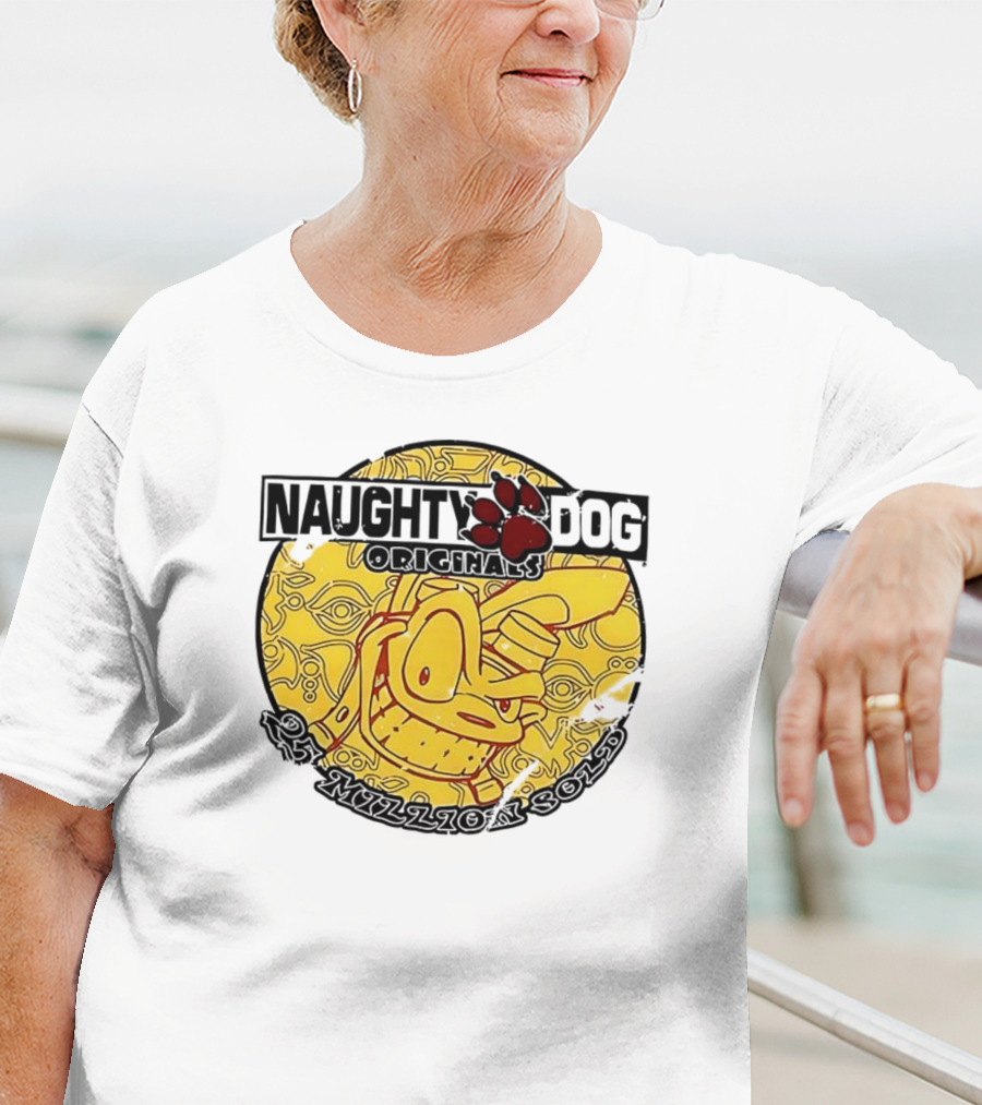 Naughty Dog Classics 25 Million Sold Celebration T-Shirt