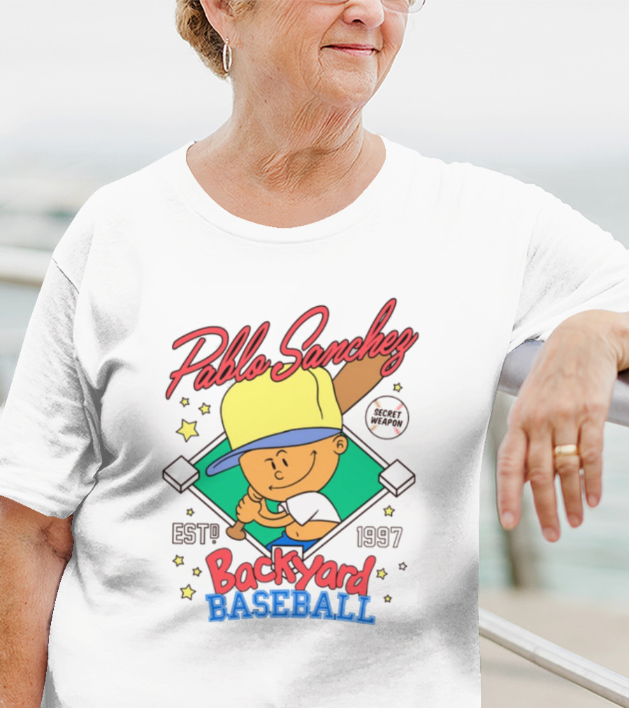 Pablo Sanchez Backyard Baseball Established 1997 Secret Weapon T-Shirt