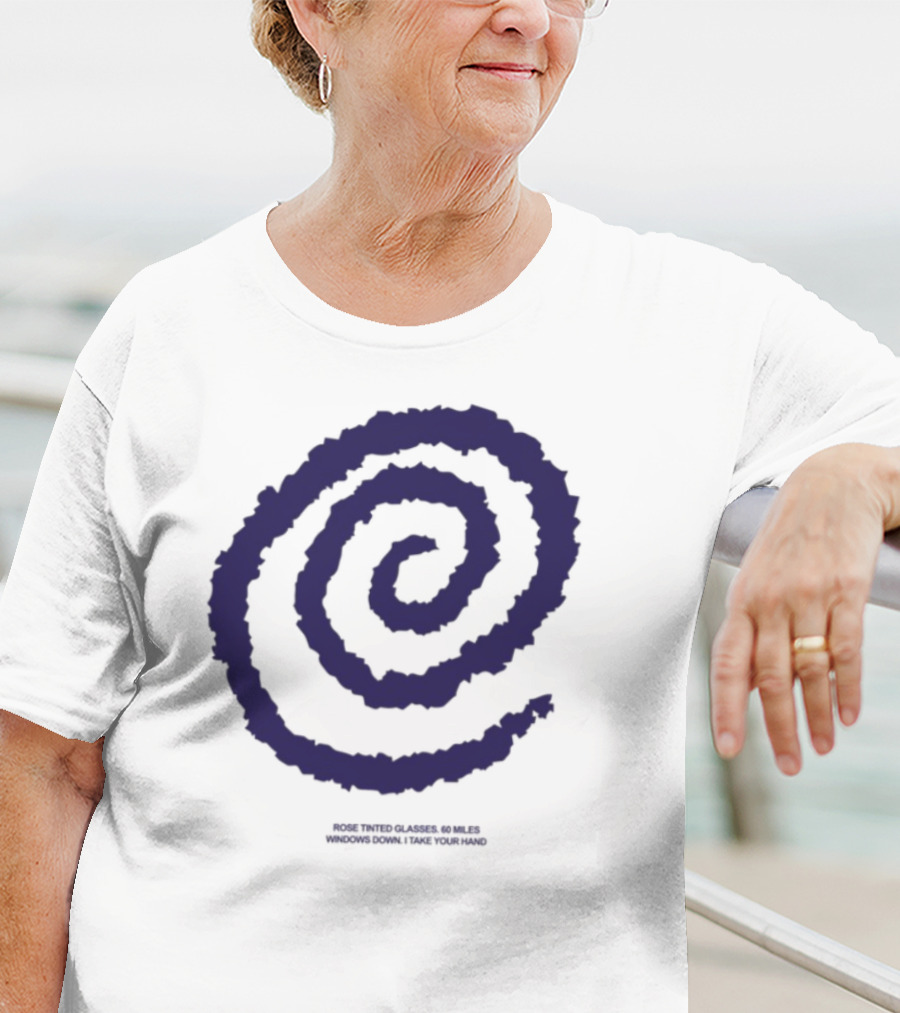 Polyvinyl Records Co Jay Som Cards On The Table Spiral Swirl Artwork T-Shirt