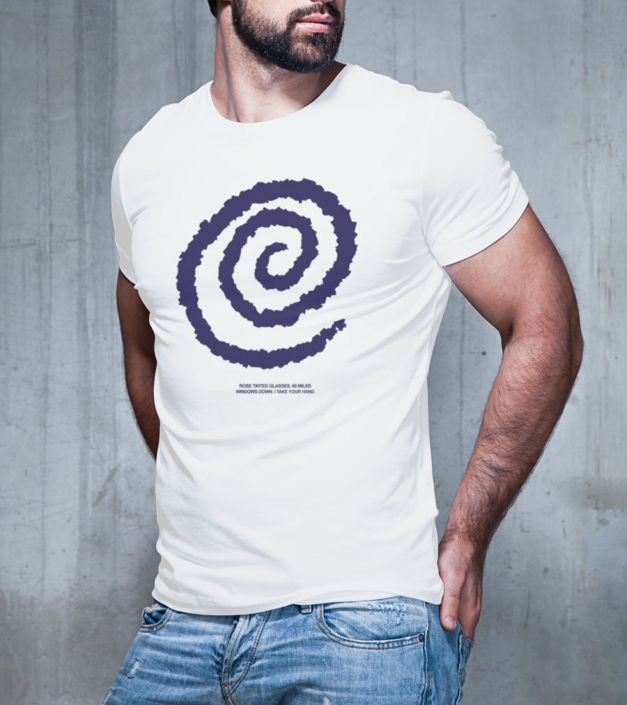 Polyvinyl Records Co Jay Som Cards On The Table Spiral Swirl Artwork T-Shirt
