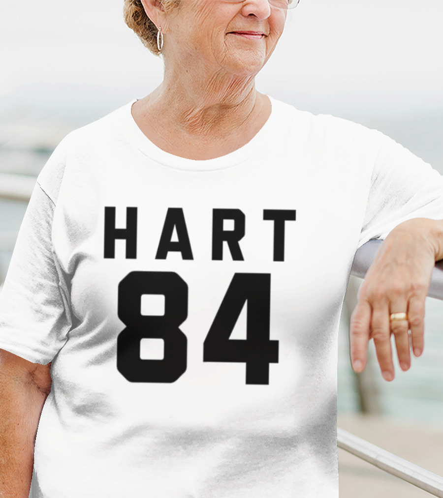 Punk Hart 84 Vintage Style Sports Number T-Shirt