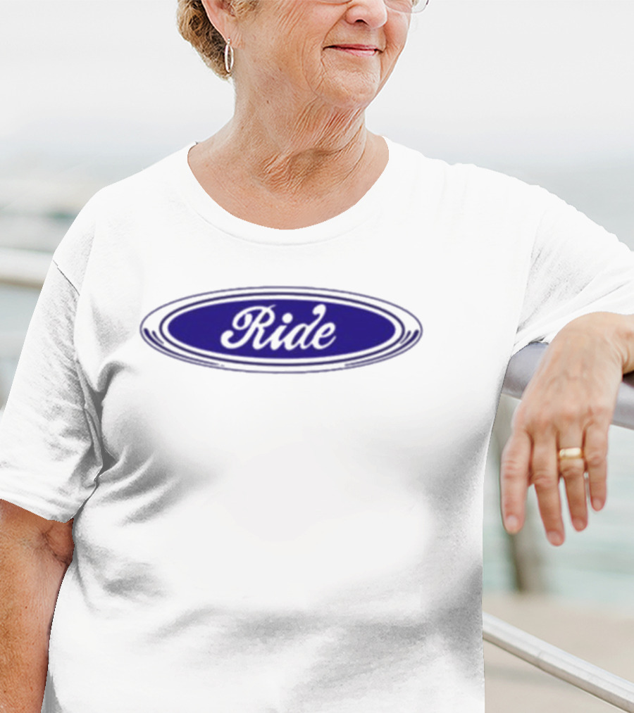 Ride Heritage Oval Vintage Style T-Shirt