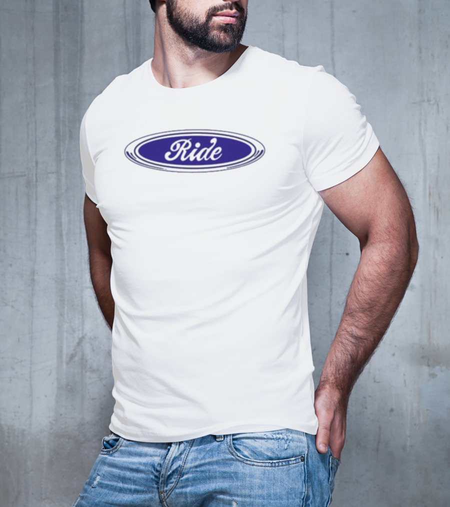 Ride Heritage Oval Vintage Style T-Shirt