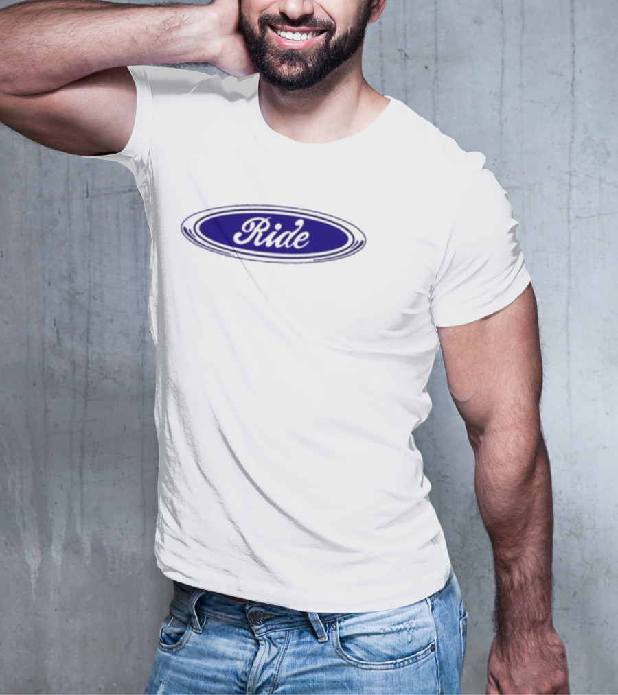 Ride Heritage Oval Vintage Style T-Shirt