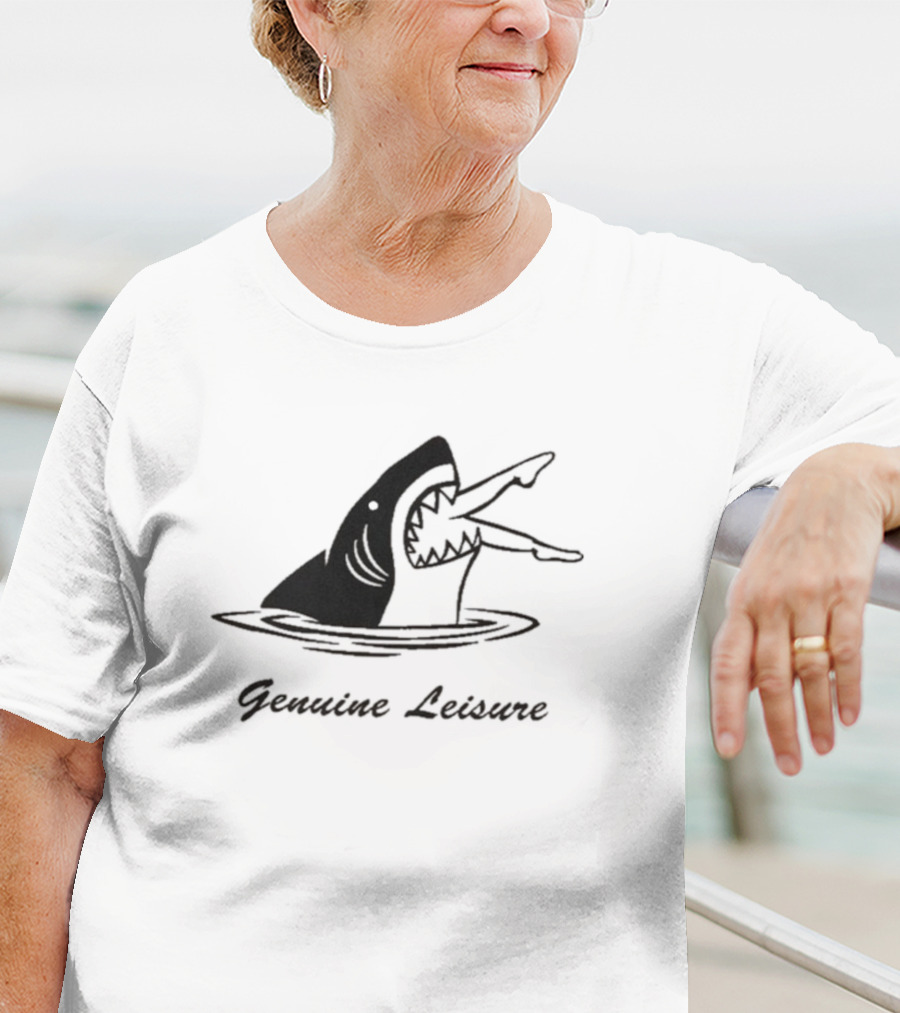Shark Attack Genuine Leisure Vintage Aesthetic T-Shirt