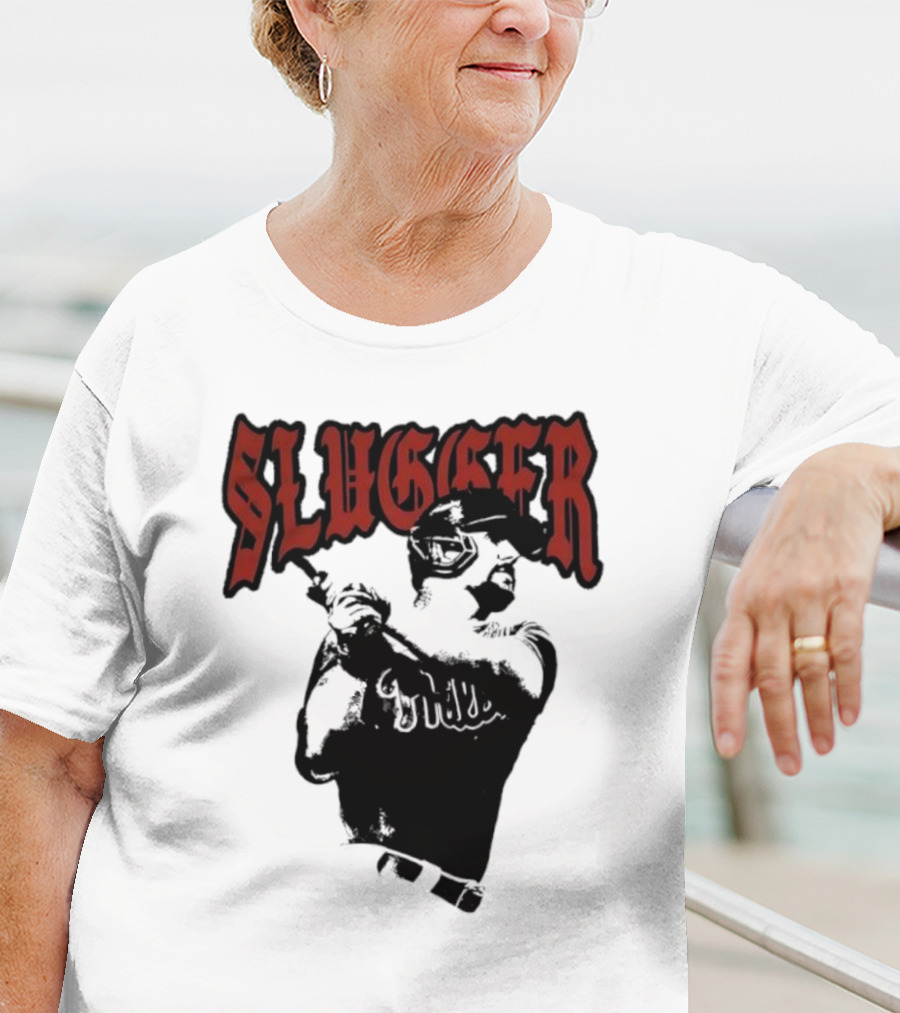 Slugger Kyle Schwarber Philadelphia Phillies T-Shirt