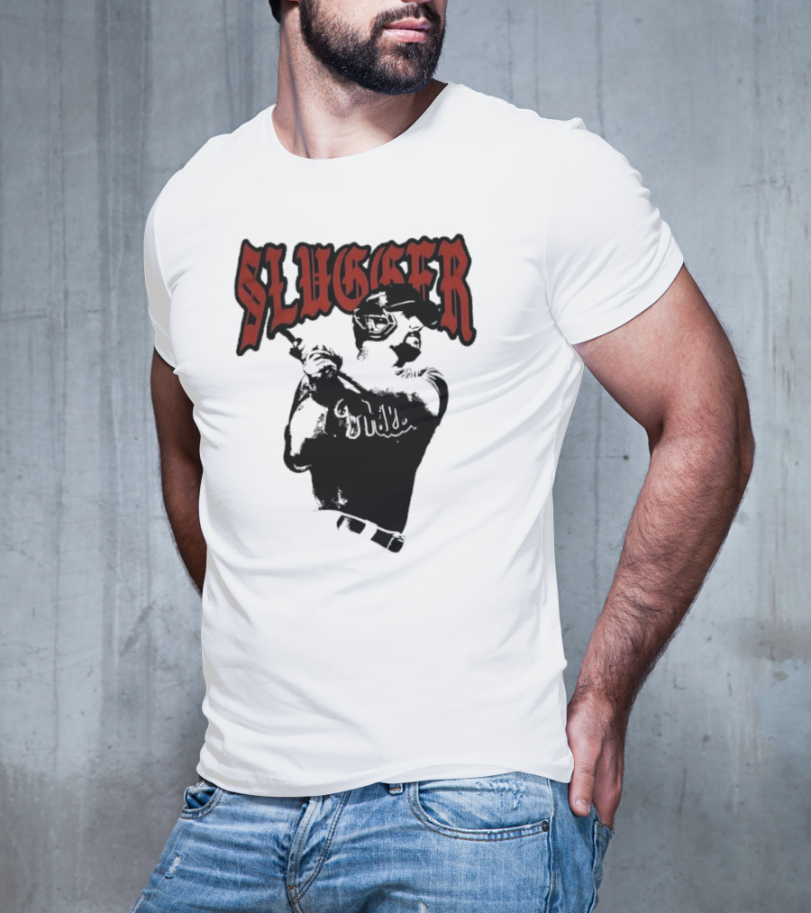 Slugger Kyle Schwarber Philadelphia Phillies T-Shirt